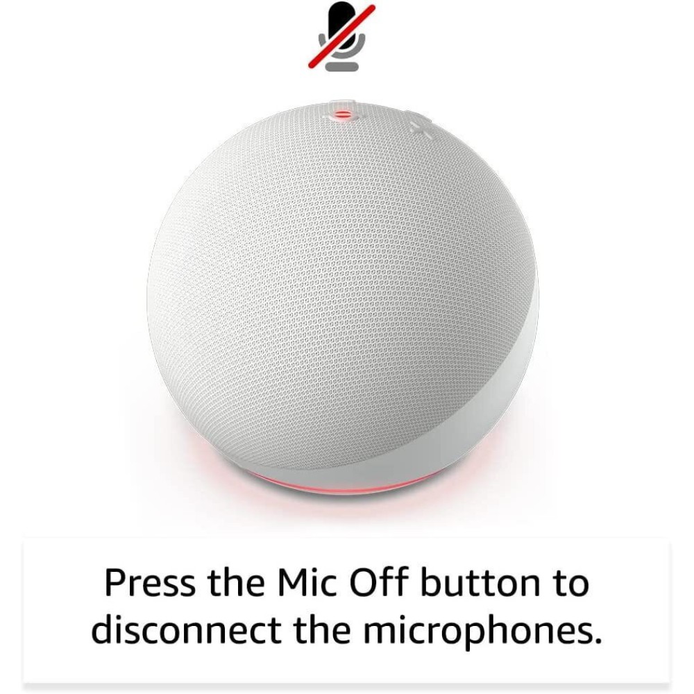 Amazon Echo Dot (5th Gen) Charcoal Smart Hub με Ηχείο Συμβατό με Alexa (B09B8X9RGM) (AMZB09B8X9RGM)