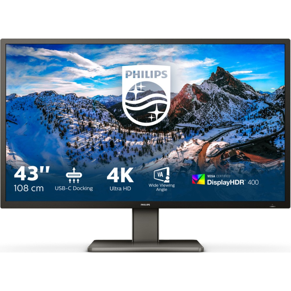 LED PHILIPS 439P1 4MS VA 4K USB-C 43