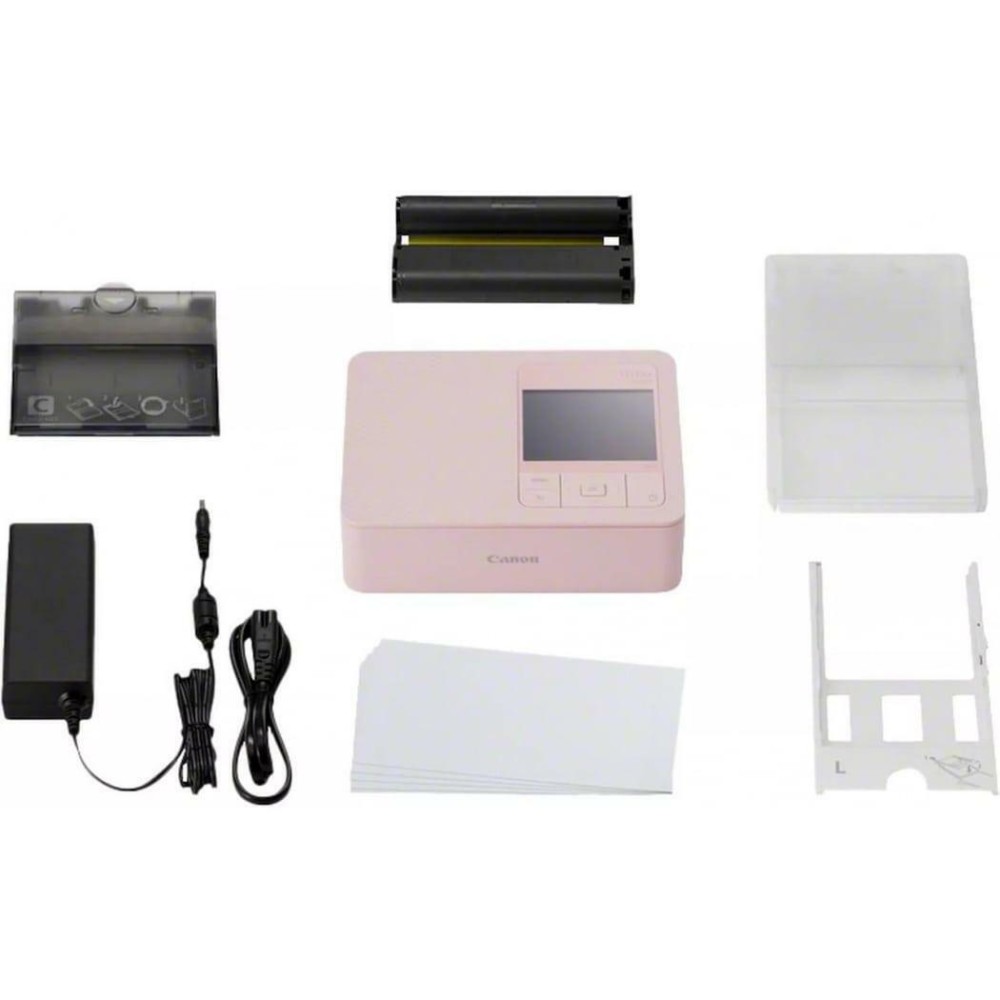 Canon Selphy CP1500 A6 Photo Printer Pink (5541C007AA) (CANCP1500P)