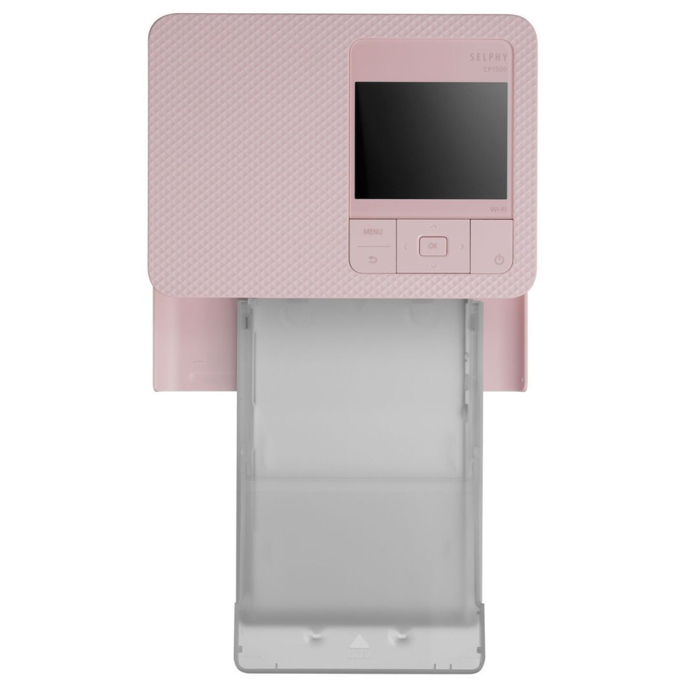 Canon Selphy CP1500 A6 Photo Printer Pink (5541C007AA) (CANCP1500P)