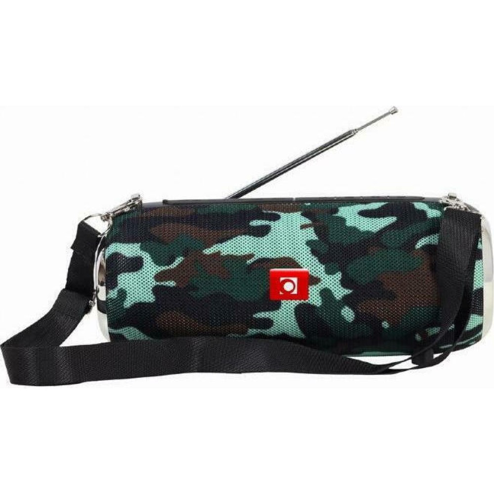 Gembird Portable Bluetooth Speaker Spk-bt-17-Cm Fm-radio Built-in Microphone Moro Pattern USB Aux Microsd (SPK-BT-17-CM) (GEMSPK-BT-17-CM)