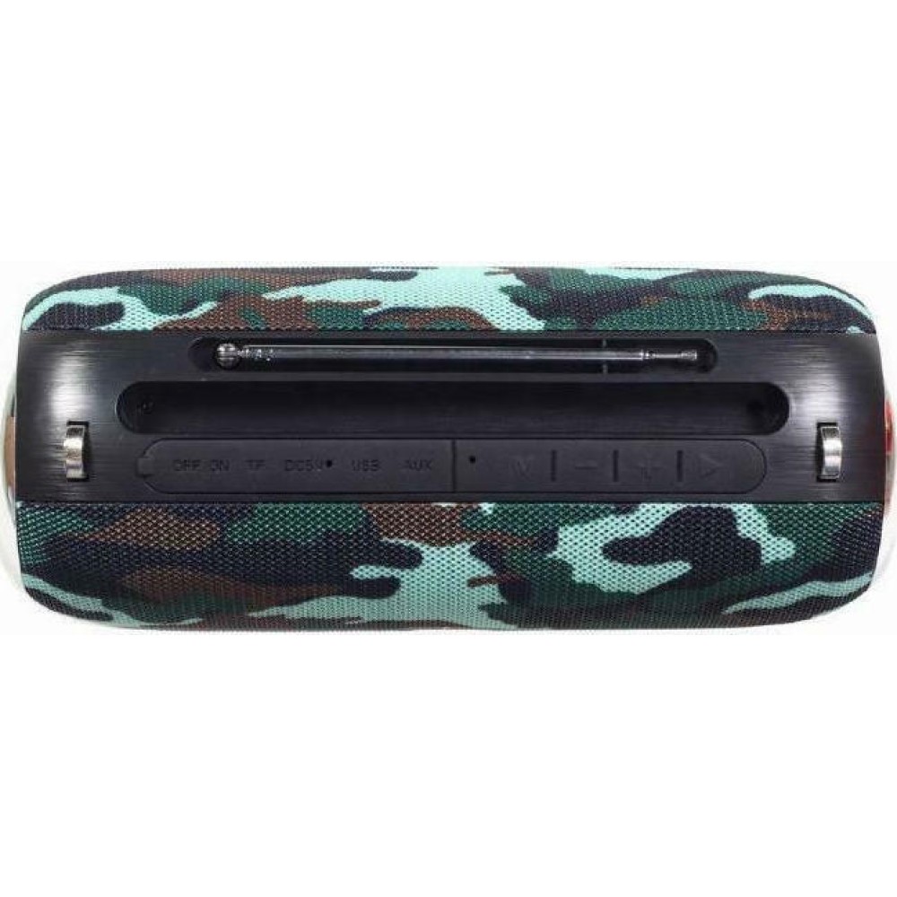 Gembird Portable Bluetooth Speaker Spk-bt-17-Cm Fm-radio Built-in Microphone Moro Pattern USB Aux Microsd (SPK-BT-17-CM) (GEMSPK-BT-17-CM)