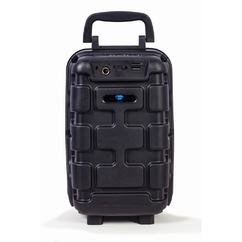 Gembird Ηχείο με λειτουργία Karaoke Portable Party σε Μαύρο Χρώμα (SPK-BT-LED-01) (GEMSPK-BT-LED-01)