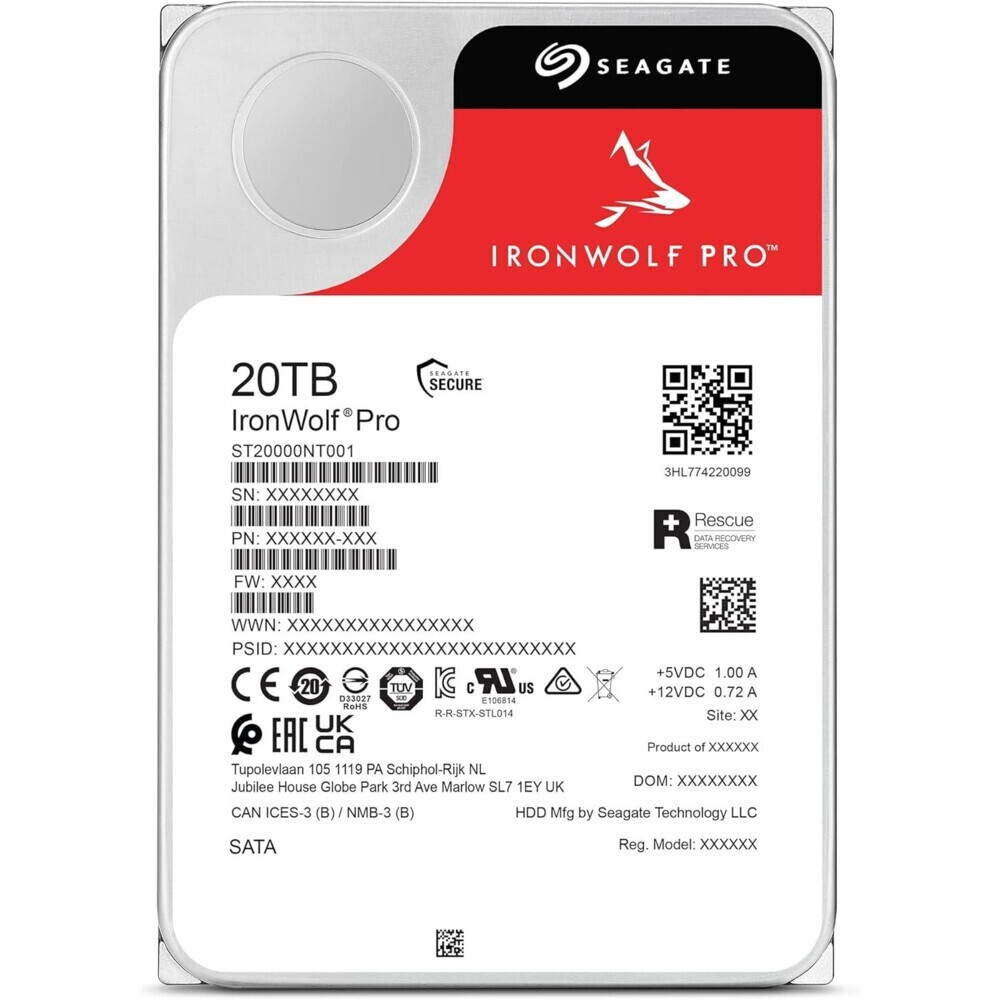 HDD Seagate Ironwolf Pro 20TB NAS