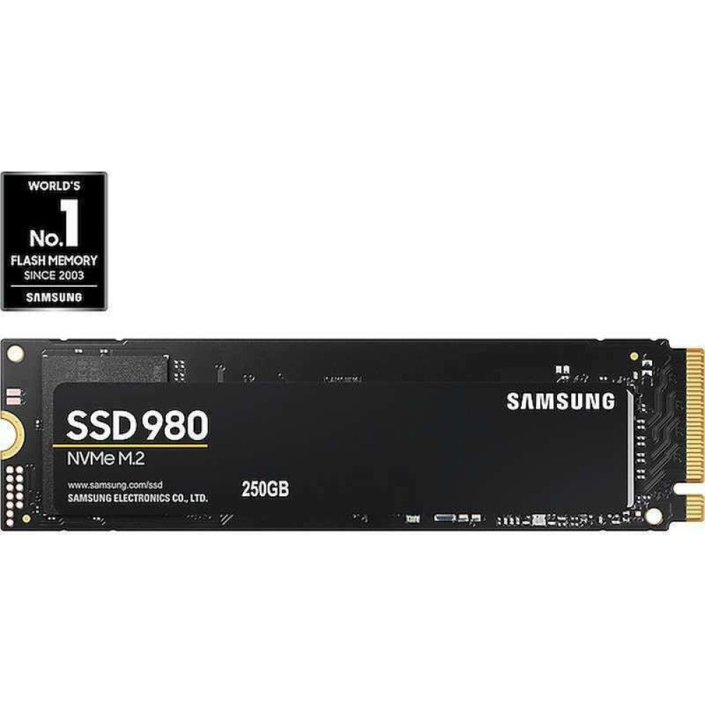 Samsung Δίσκος SSD 980 NVMe M.2 250GB (MZ-V8V250BW) (SAMMZ-V8V250BW)