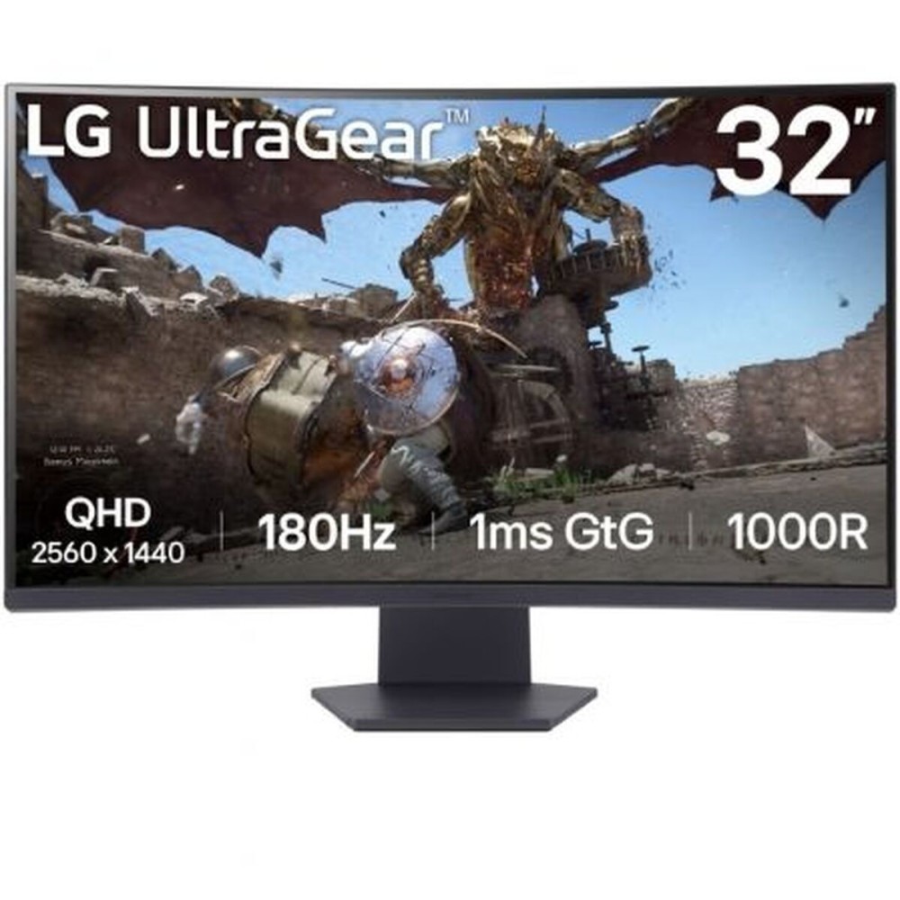 LG UltraGear 32GS60QC-B Curved Gaming Monitor 32'' (LG32GS60QC-B)