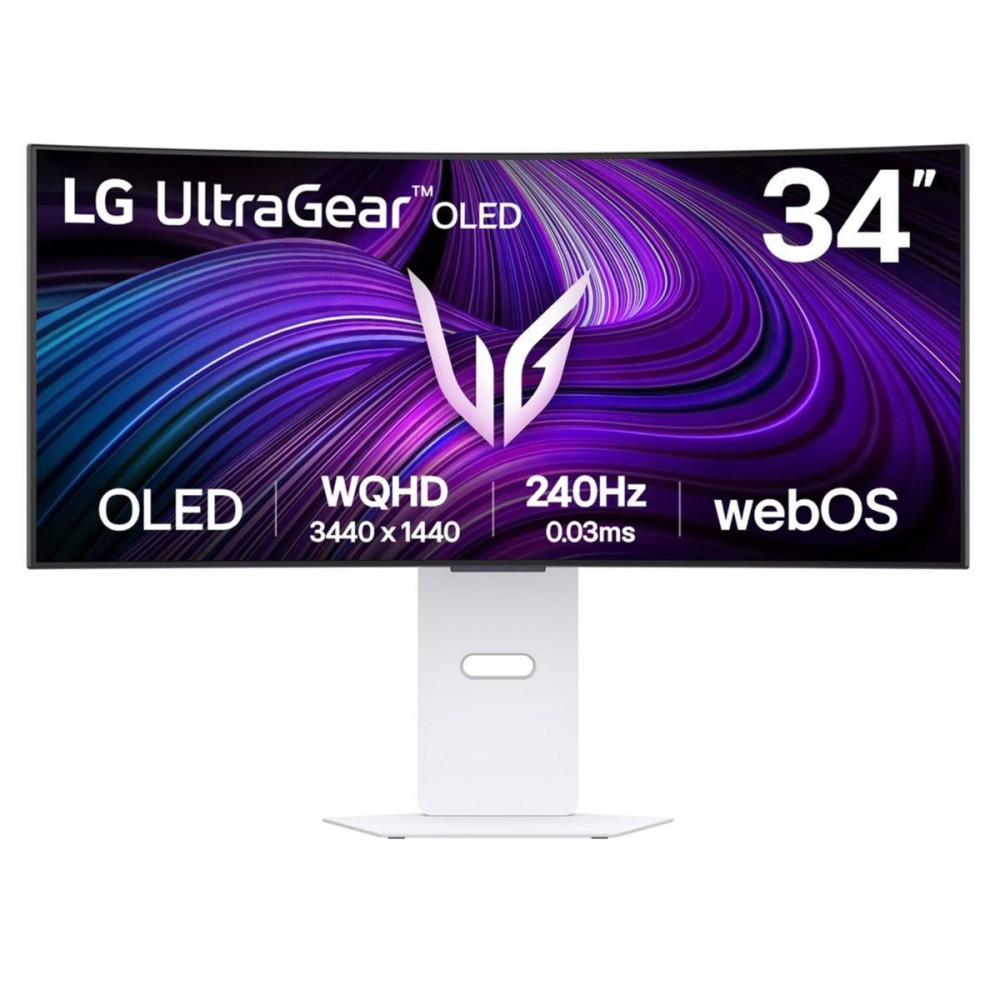 Monitor LG 34GX90SA / 34''-3440x1440-OLED-240Hz-0.03ms / Curved - 34GX90SA-W