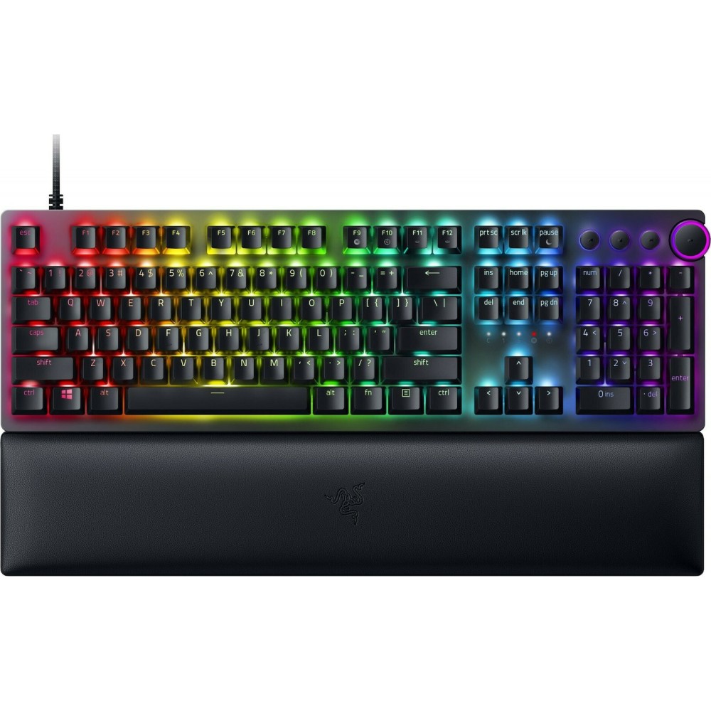 Razer Huntsman V2 Gaming Μηχανικό Πληκτρολόγιο Razer Linear US (RZ03-03930100-R3M1) (RAZRZ03-03930100-R3M1)