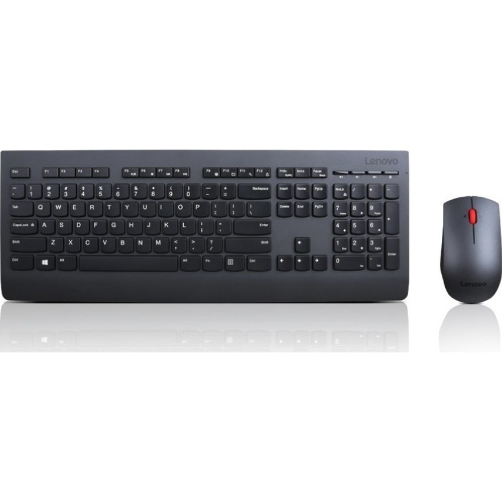 ΠΛΗKTΡ LEN Prof-Wireless Kb/Mouse Gr/US