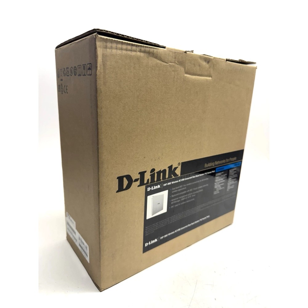 D-Link Wireless AC1200 Wave 2 Dual-Band PoE Access Point (DAP-2662)