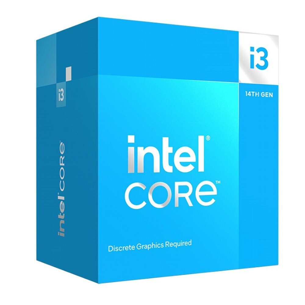 INTEL CPU Core i3-14100F, 4 Cores, 3.50GHz, 12MB Cache, LGA1700