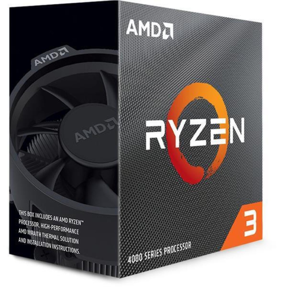 AMD CPU Ryzen 3 4300G, 3.9GHz, 6 Cores, AM4, 6MB, Wraith Stealth cooler
