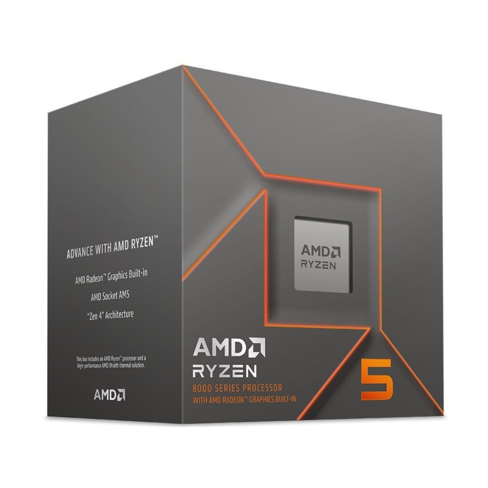 AMD CPU Ryzen 5 8500G, 3.5GHz, 6 Cores, AM5, 22MB, Wraith cooler