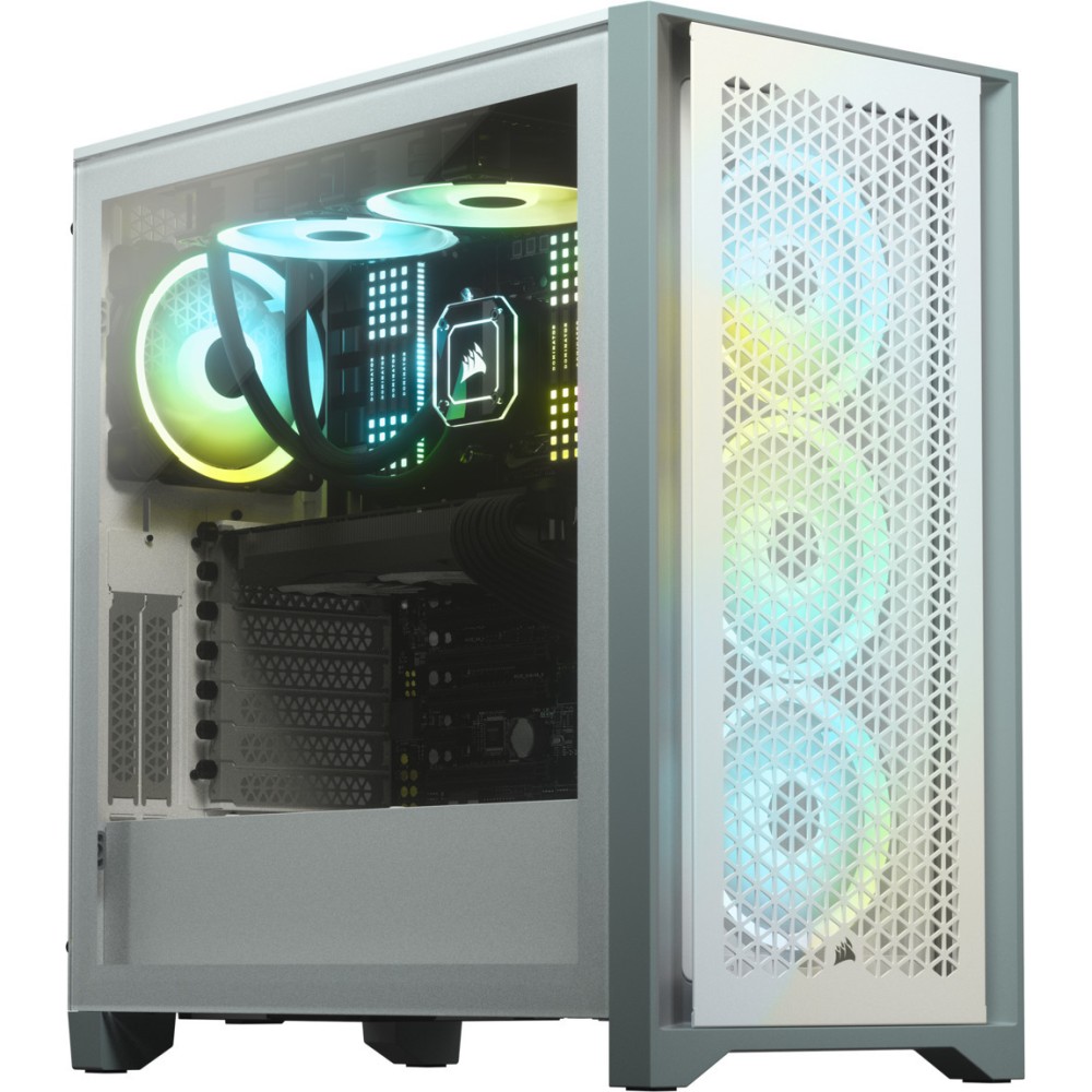 CASE CORSAIR 4000D Airflow TG Mid White