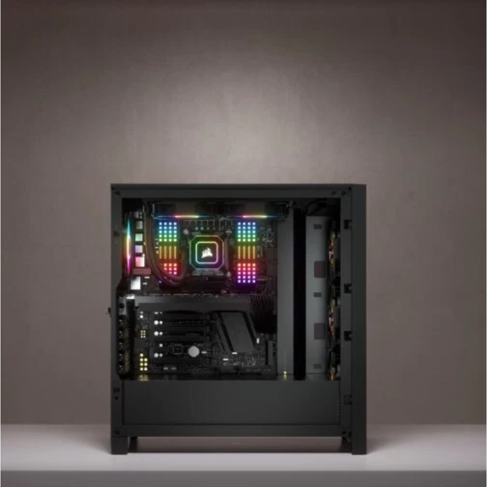 CASE CORSAIR 4000X iCUE RGB TG Mid BLK