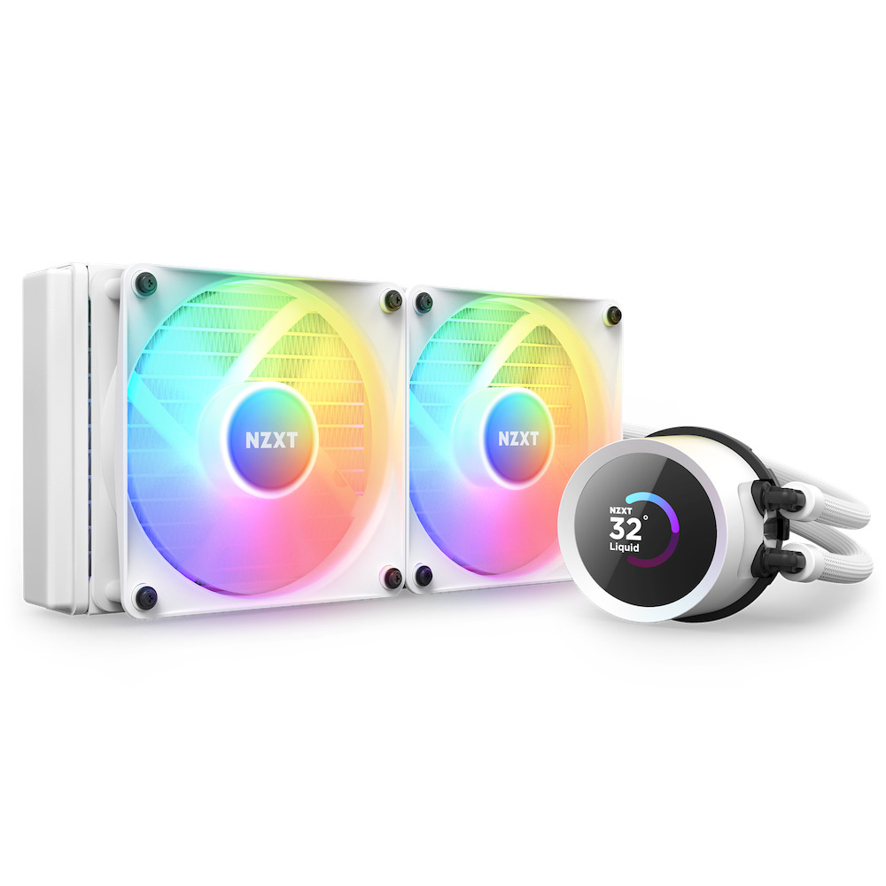 NZXT CPU Cooler Kraken 240 RGB White