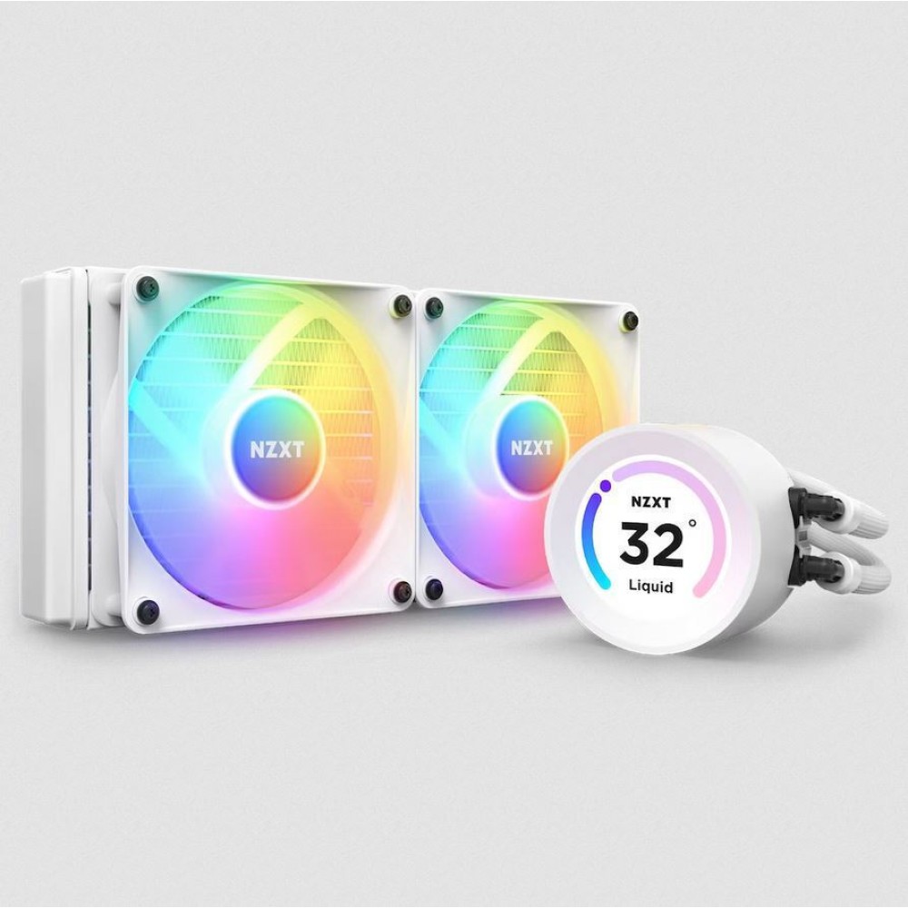 NZXT CPU Cooler Kraken 240 RGB White