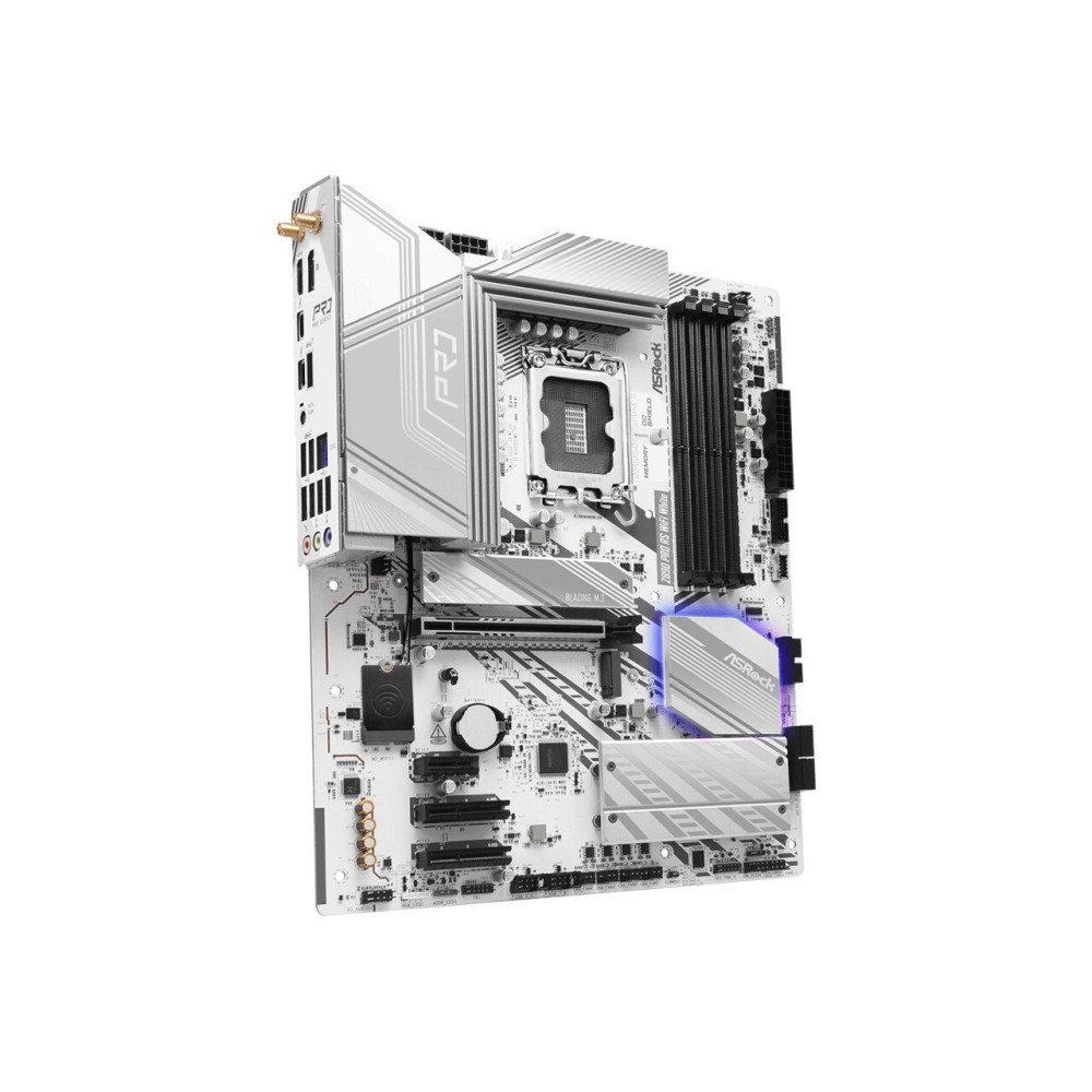 ASRock Z890 Pro RS WiFi White Motherboard ATX with Intel 1851 Socket