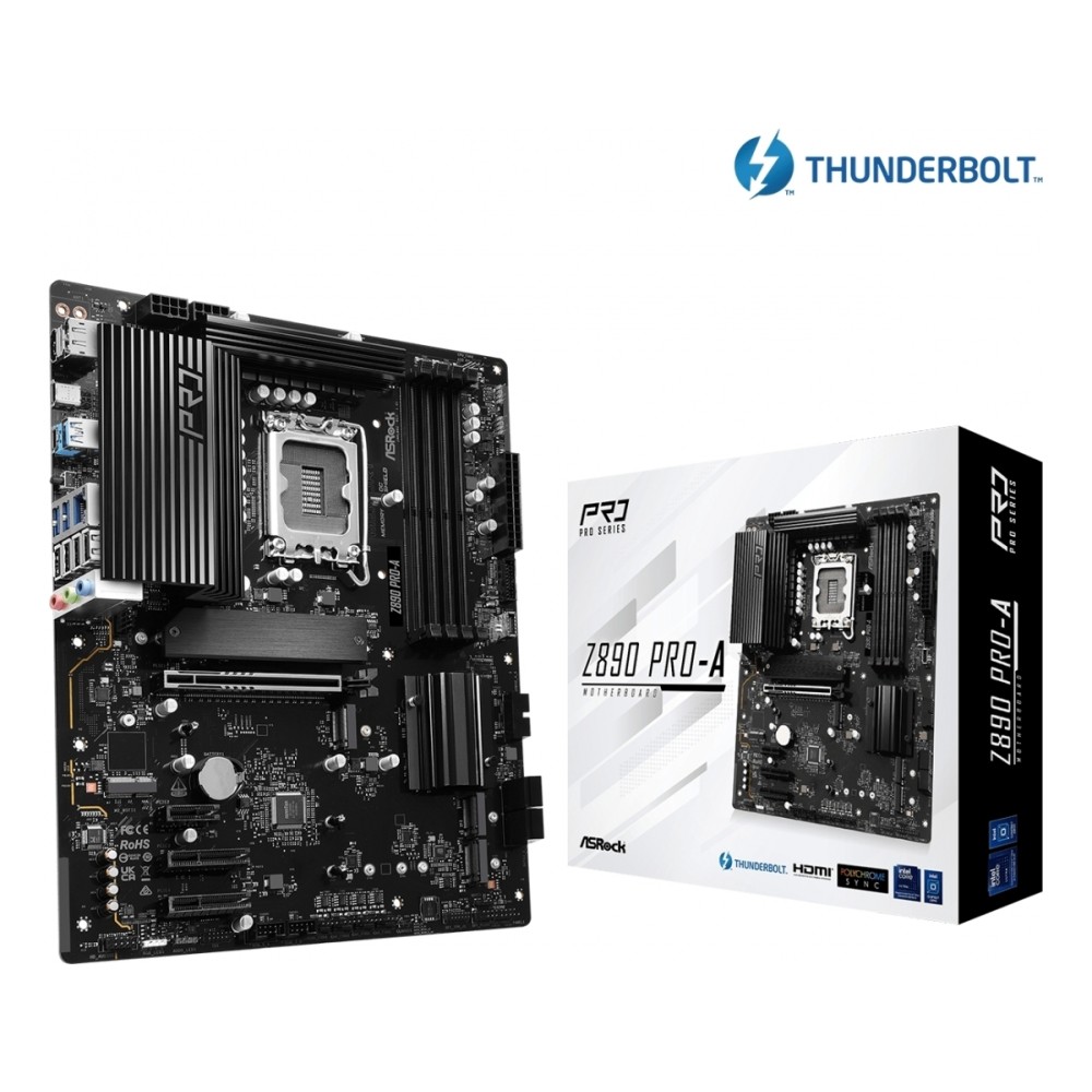 ASRock Z890 Pro-A Motherboard ATX with Intel 1851 Socket