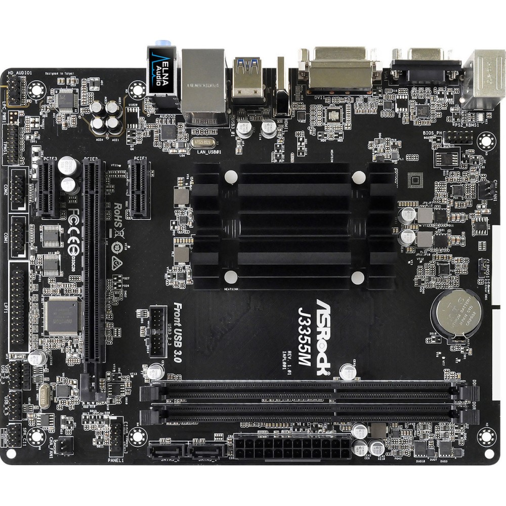 ASRock J3355M SoC Motherboard Micro ATX με Intel BGA1296 Socket