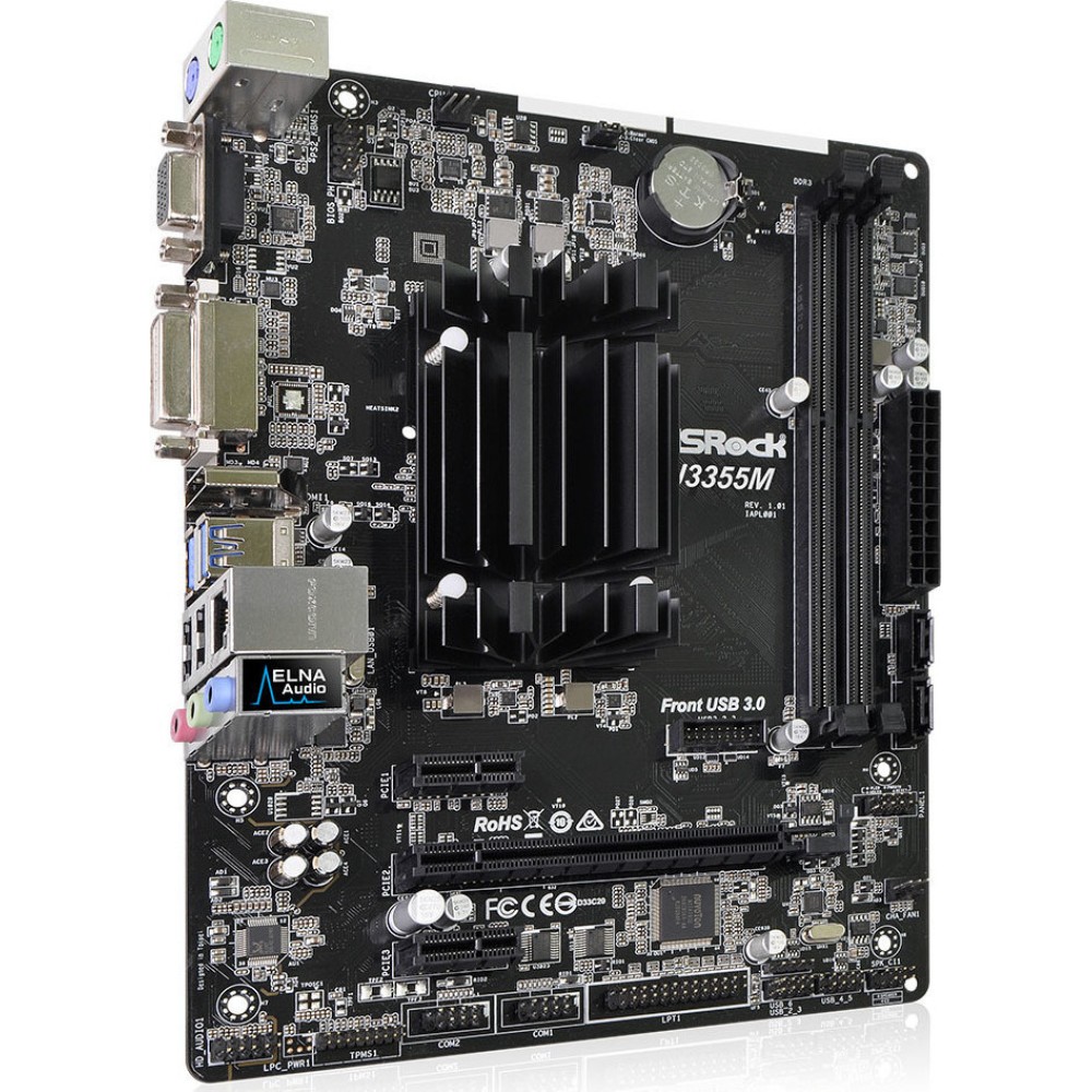 ASRock J3355M SoC Motherboard Micro ATX με Intel BGA1296 Socket