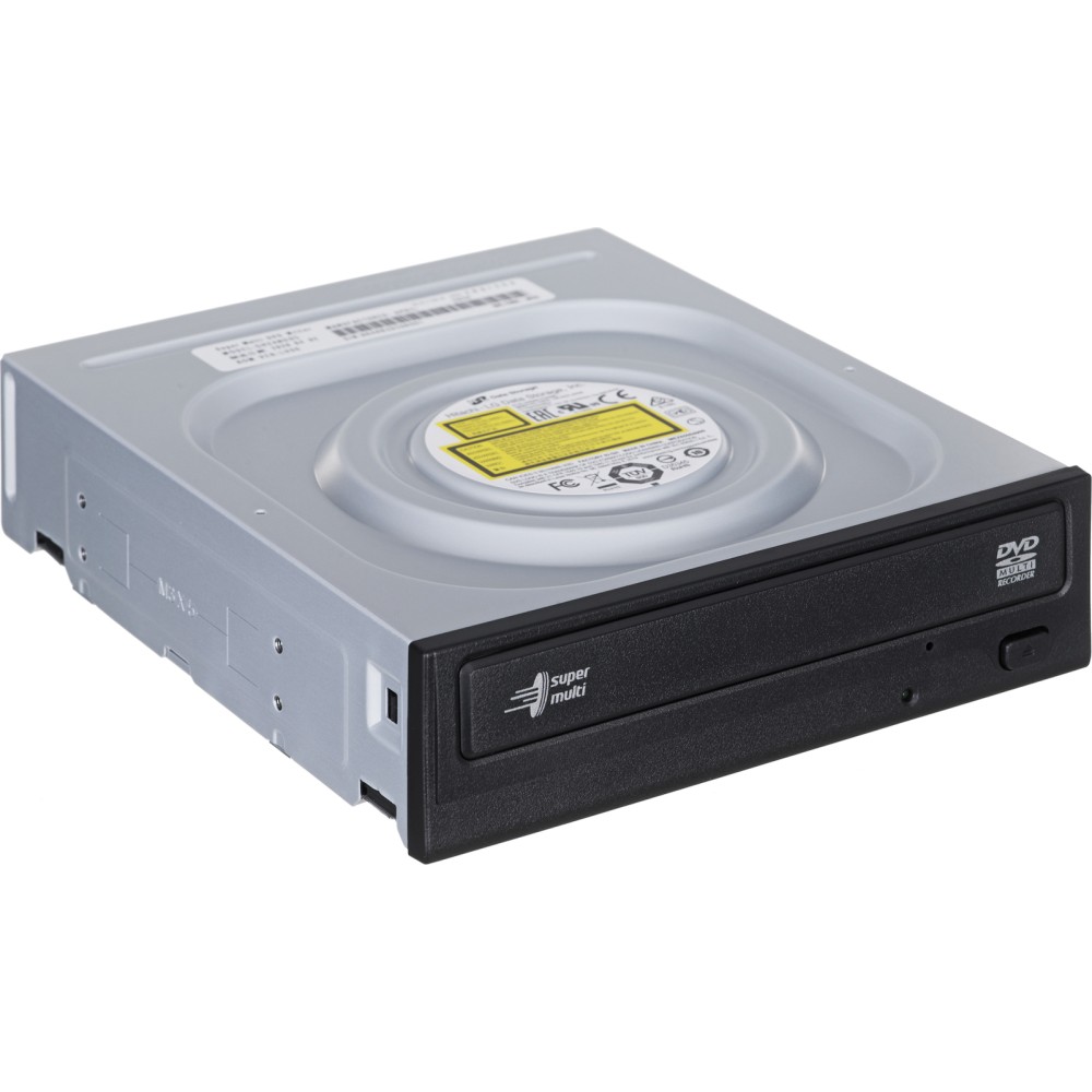 HLGS Super Multi DVD recorder GH24NSD5, M-Disc, 24x, SATA, μαύρο