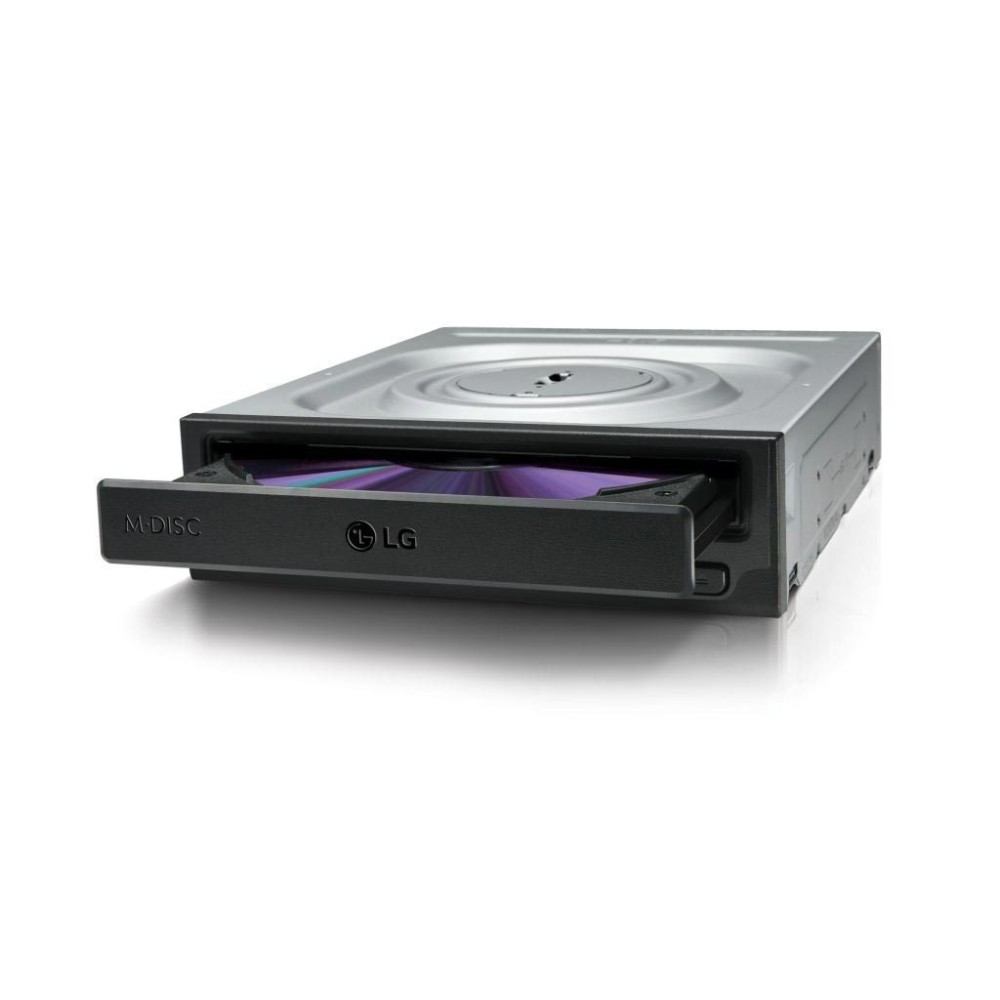 HLGS Super Multi DVD recorder GH24NSD5, M-Disc, 24x, SATA, μαύρο