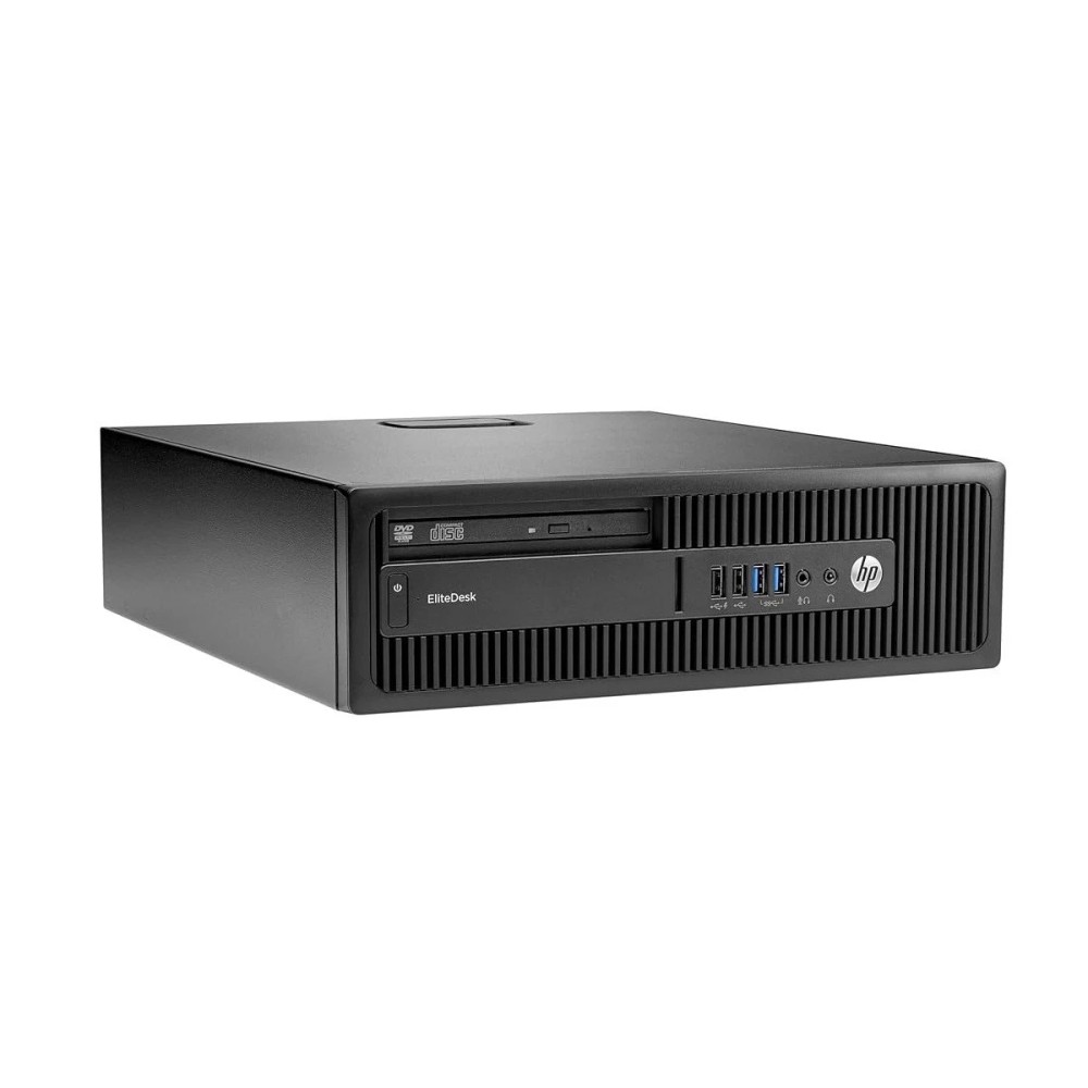 HP PC EliteDesk 800 G2 SFF, Refurbished Grade A Repainted, i5-6500, 4/128GB SSD, DVD, FreeDOS