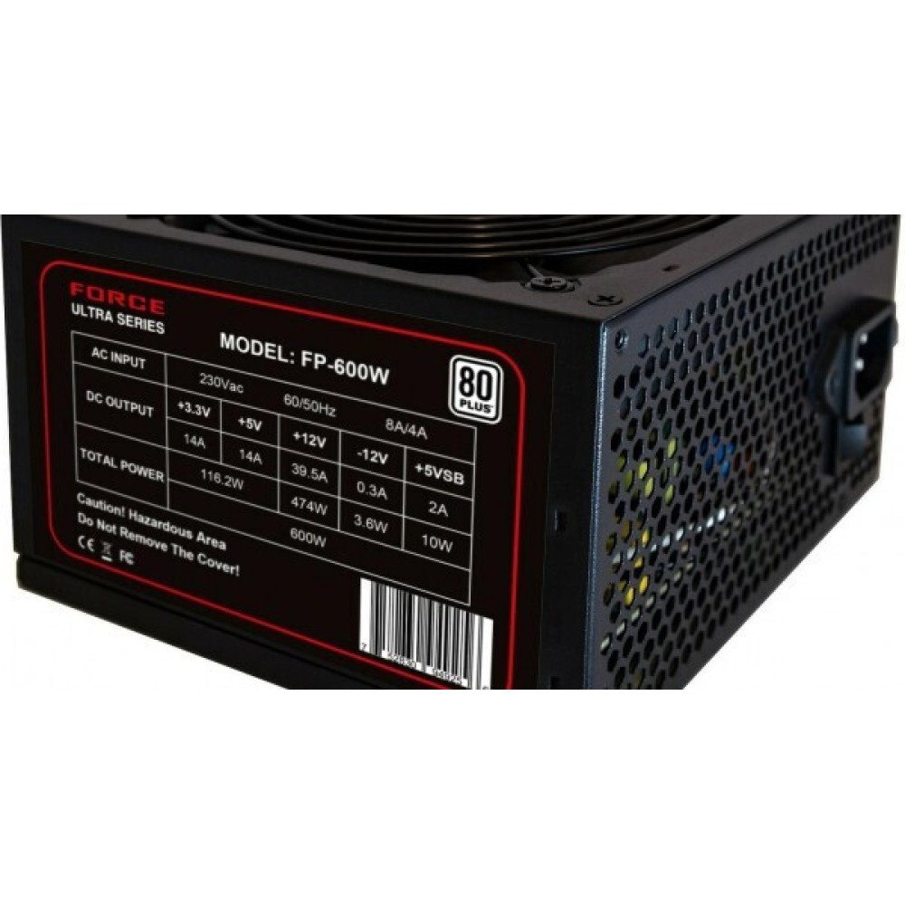 FORCE 80+ 600W(FP-600W) 80+White