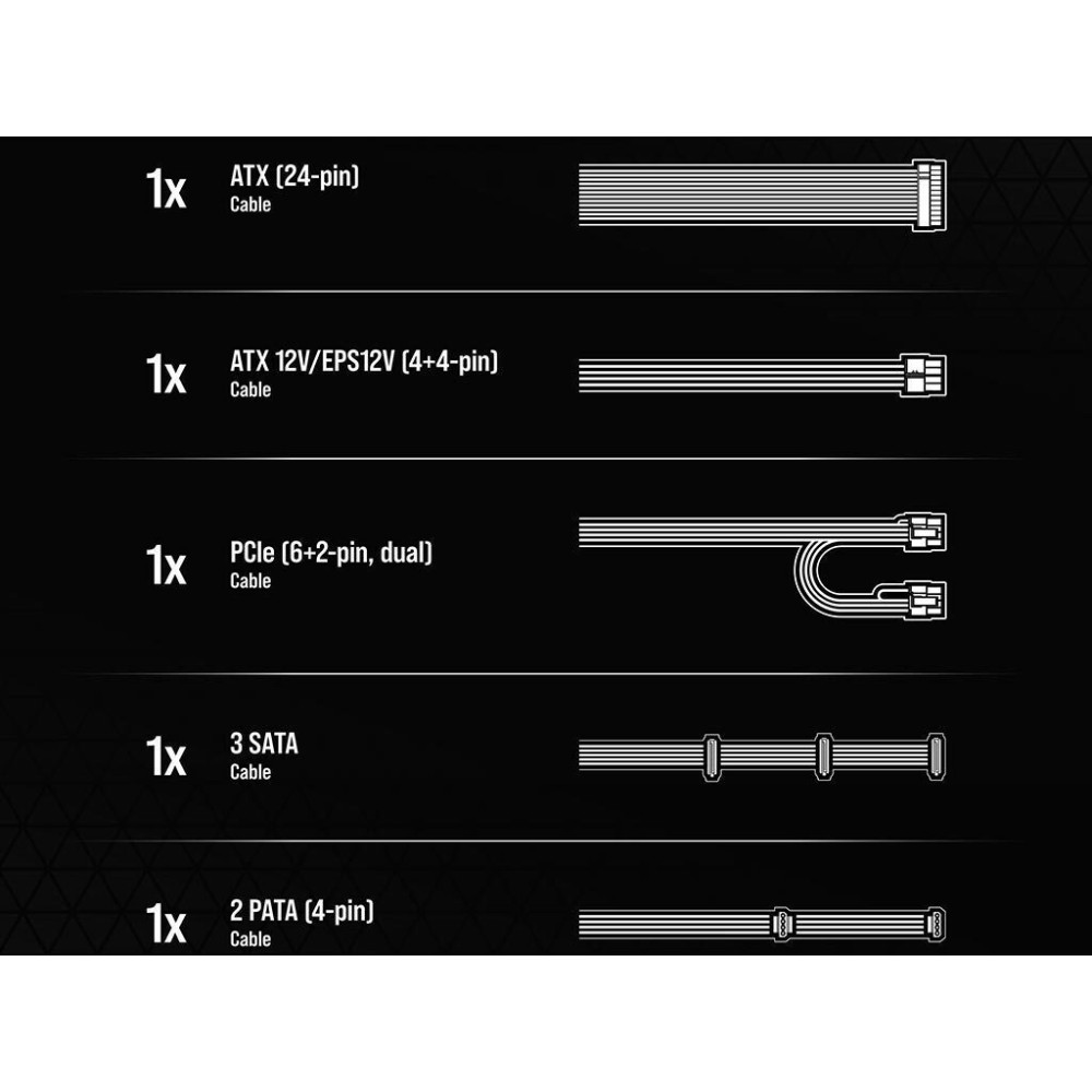 POW/SUP CORSAIR CX650 650W 80+BRONZE