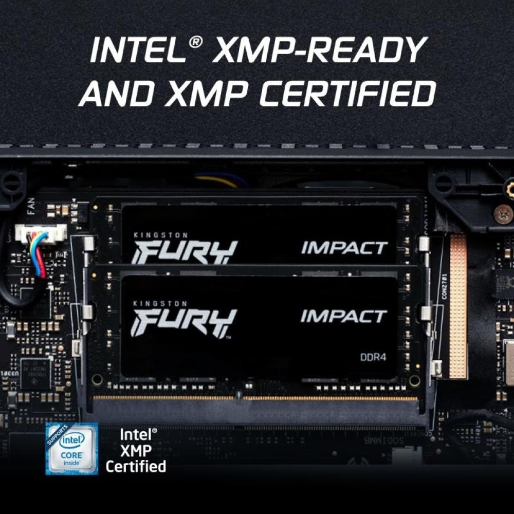 16GB 3200MHz DDR4 CL20 SODIMM FURY Impct