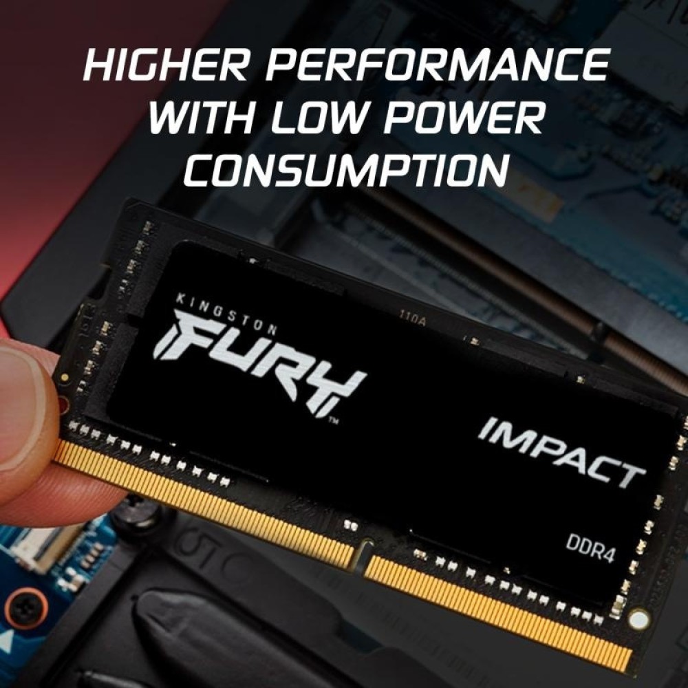 16GB 3200MHz DDR4 CL20 SODIMM FURY Impct