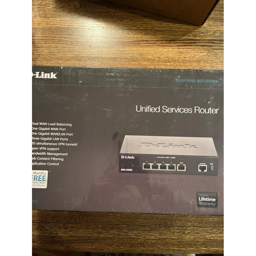 D-Link VPN Security Router (DSR-250V2)