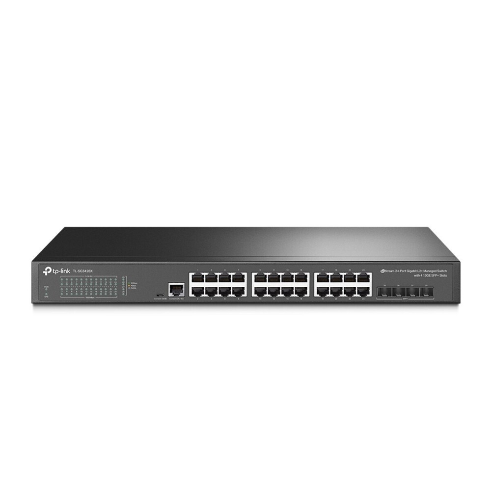 TP-LINK L2+ Managed Switch TL-SG3428X, 24-Port Gigabit, 4x SFP+, Ver.1.0