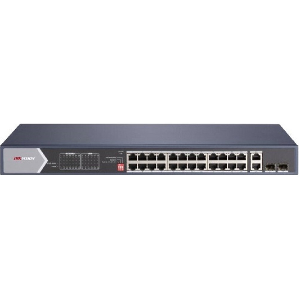 Hikvision 28 Port Unmanaged PoE Switch L2 Series (DS-3E0528HP-E) (HKVDS-3E0528HP-E)