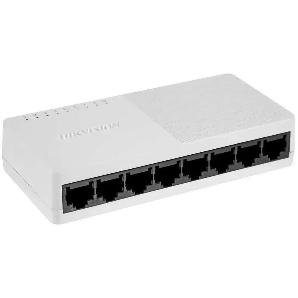 Hikvision 8 Port SOHO Unmanaged Switch (DS-3E0108D-O) (HKVDS-3E0108D-O)