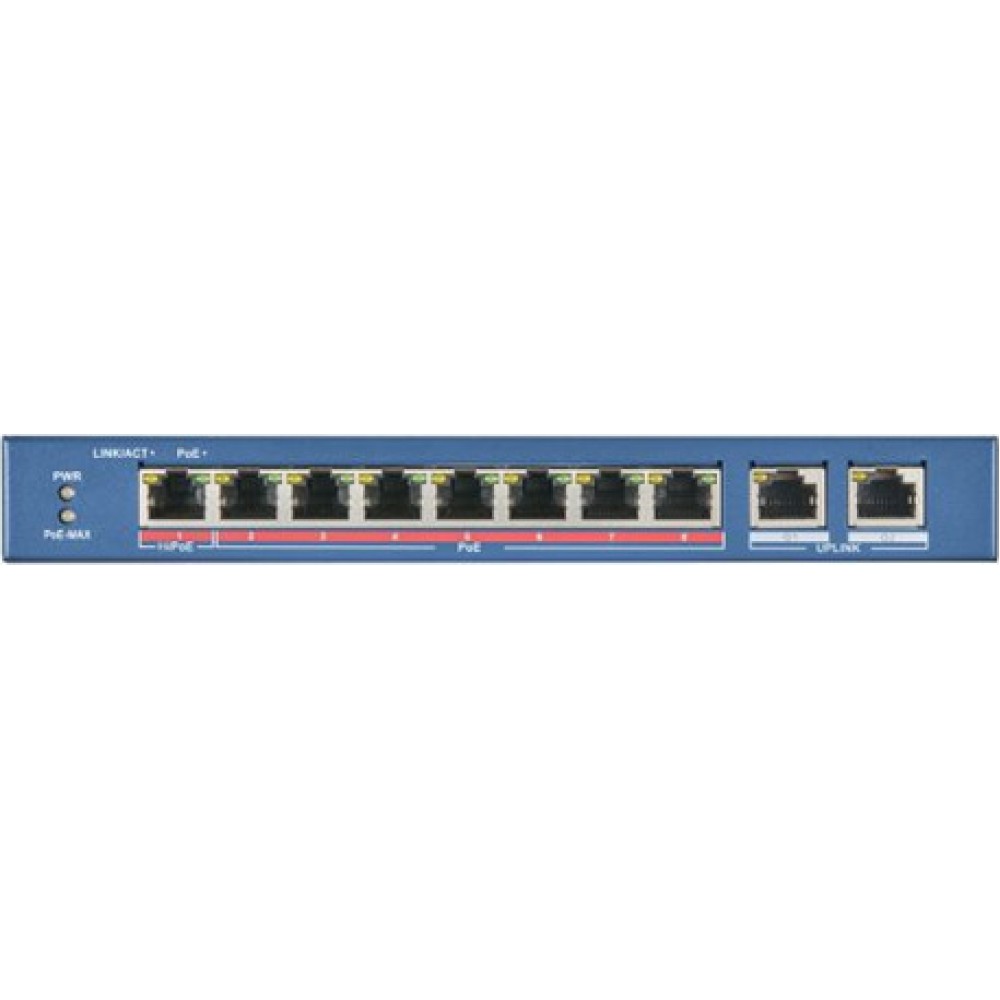 Hikvision 10 Port Unmanaged PoE Switch L2 Series (DS-3E0310HP-E) (HKVDS-3E0310HP-E)