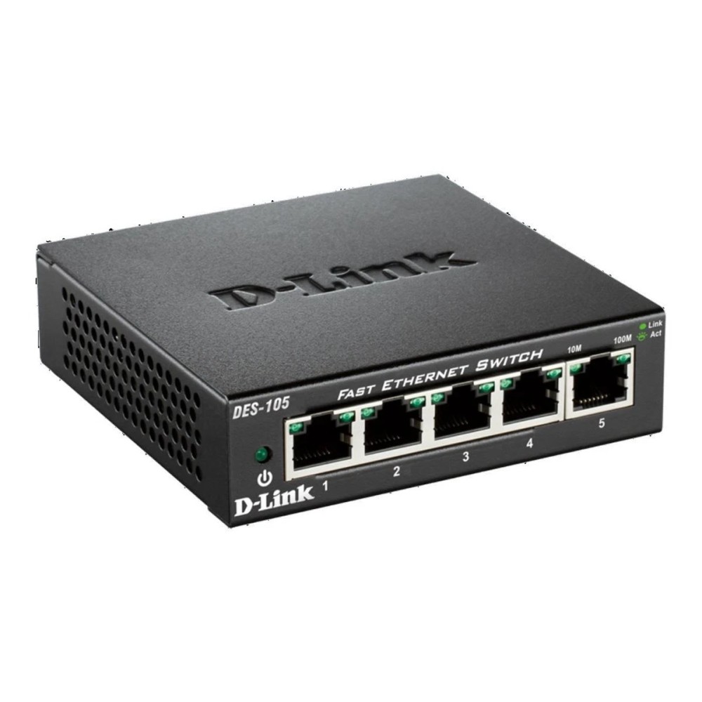SWITCH D-LINK 5X10/100 DES-105