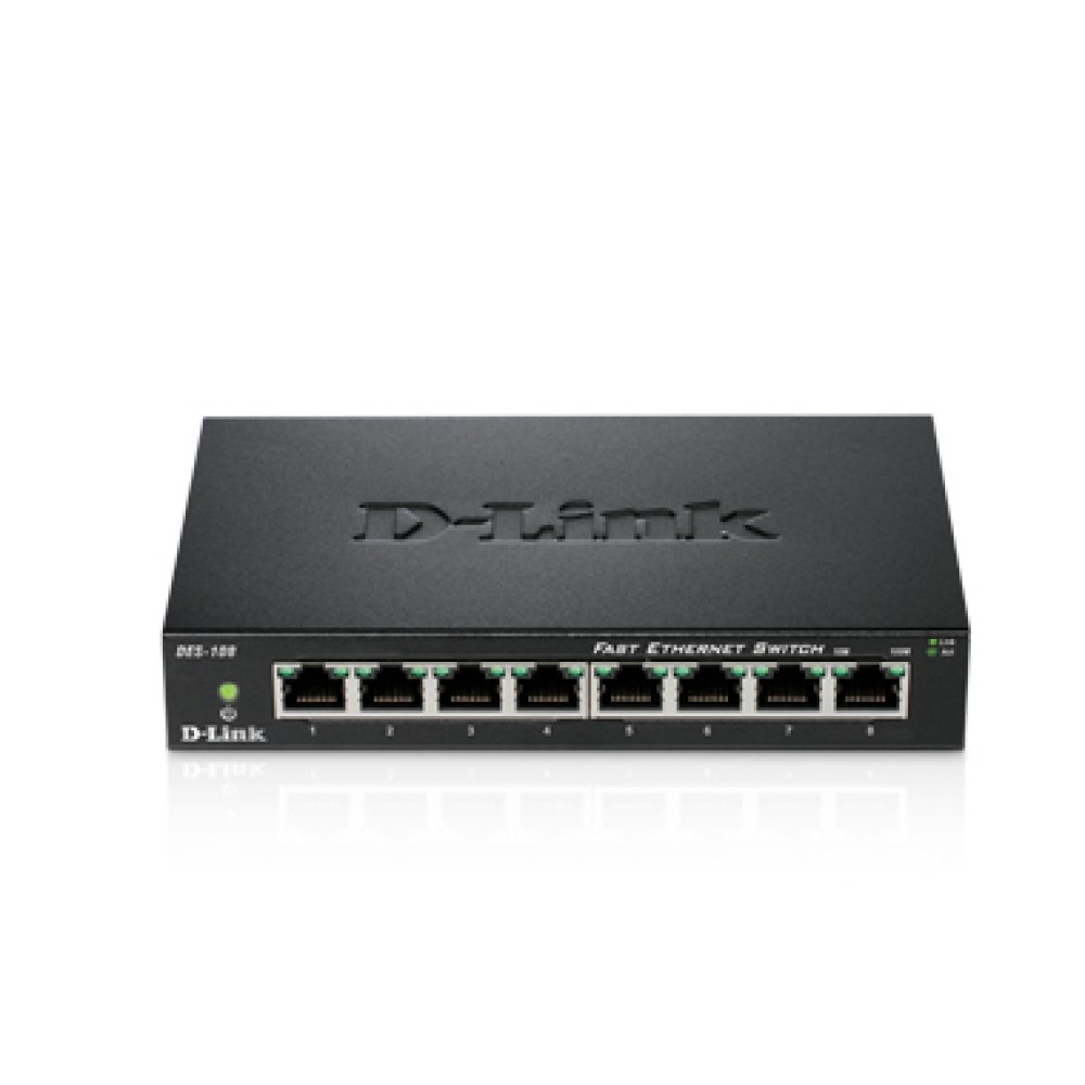 SWITCH D-LINK 8X10/100 DES-108