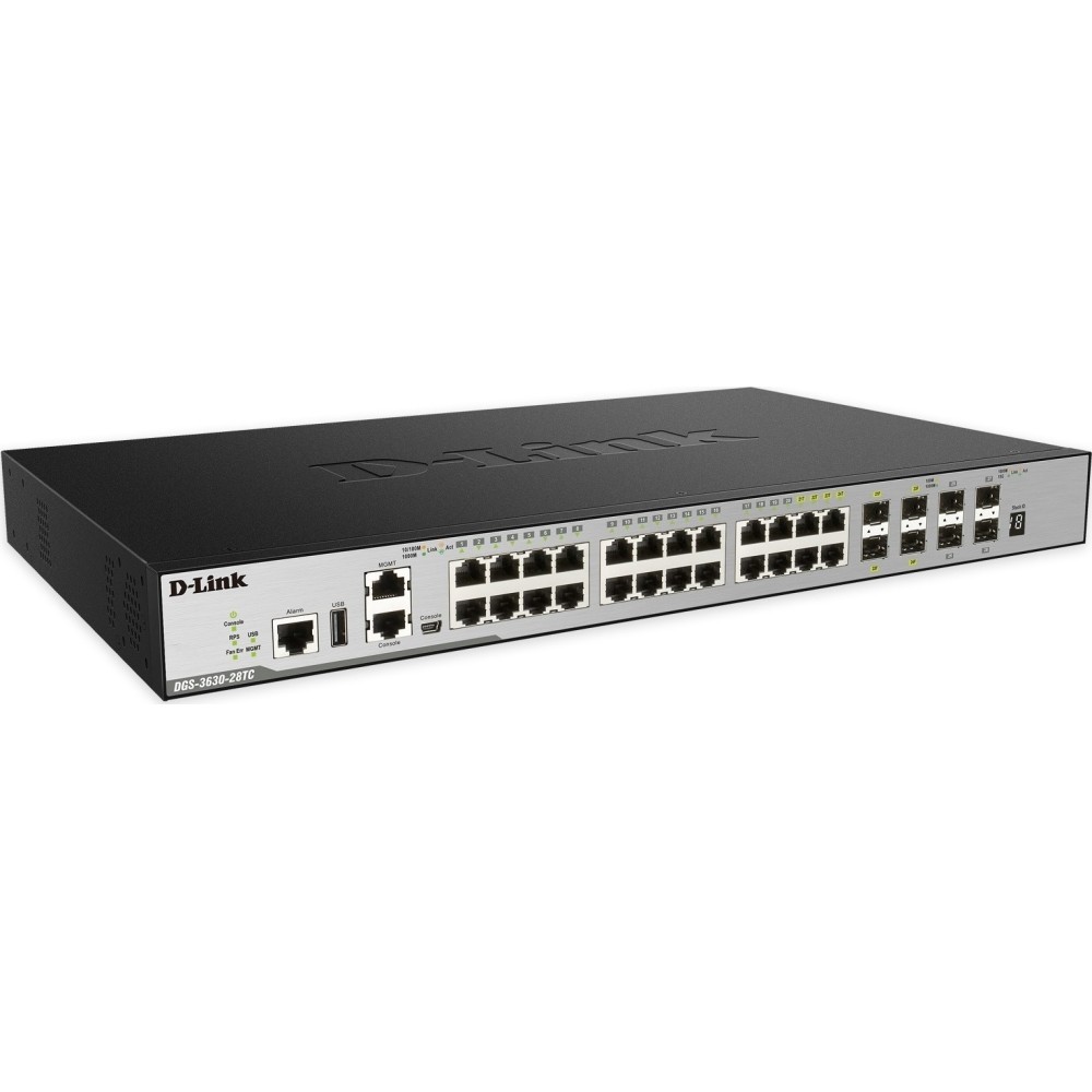 D-Link Switch Stackable Managed 28-Port (DGS-3630-28SC/SI)
