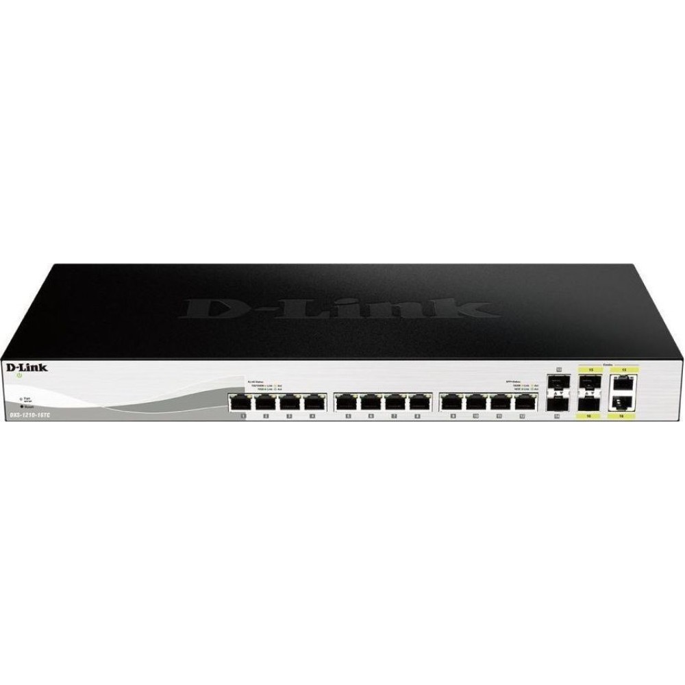 D-Link 10G Multi-Gigabit Managed Switches (DXS-1210-16TC)