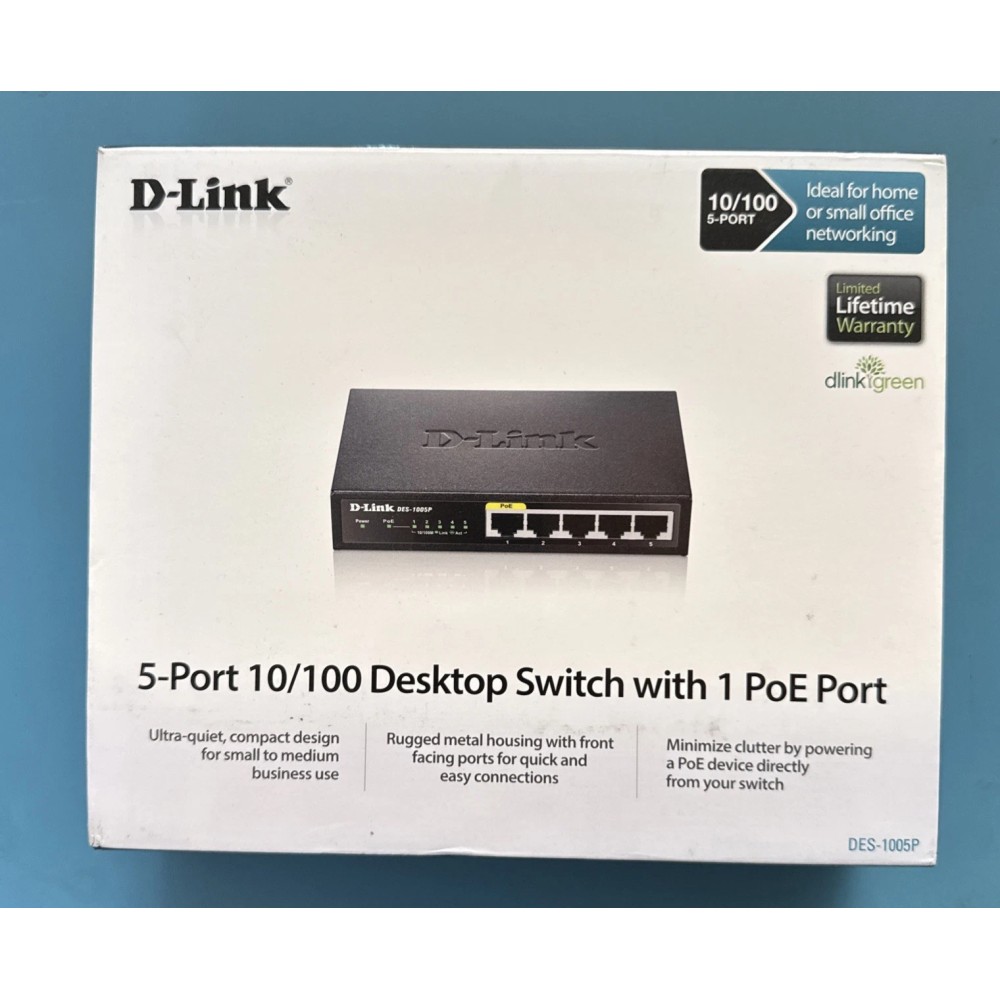 D-Link Industrial Gigabit Unmanaged Switch (DIS-100G-5W)