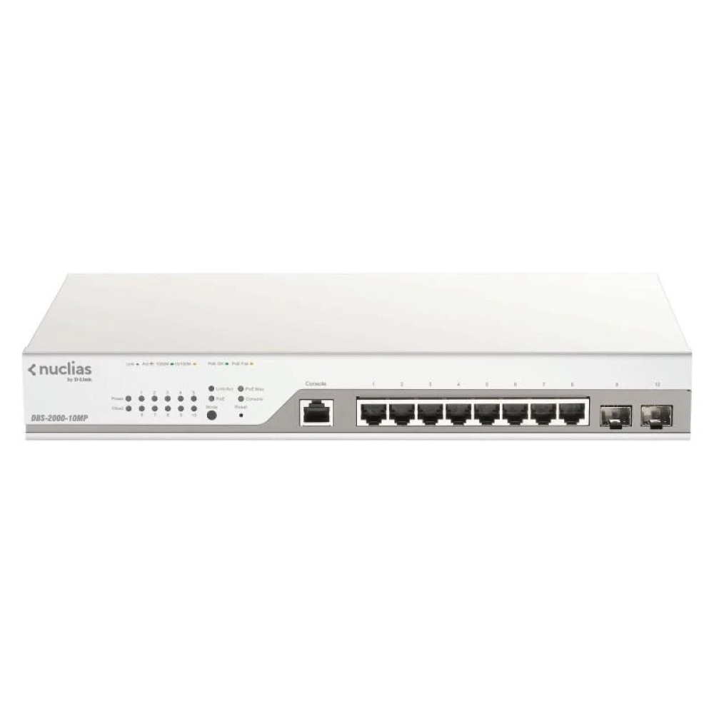 NW Dlink Switch Giga DBS-2000-10MP