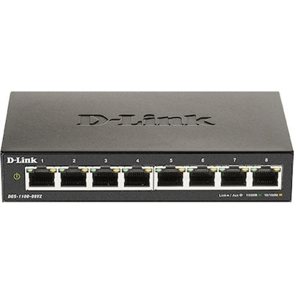SWITCH D-LINK DGS-1100-08V2