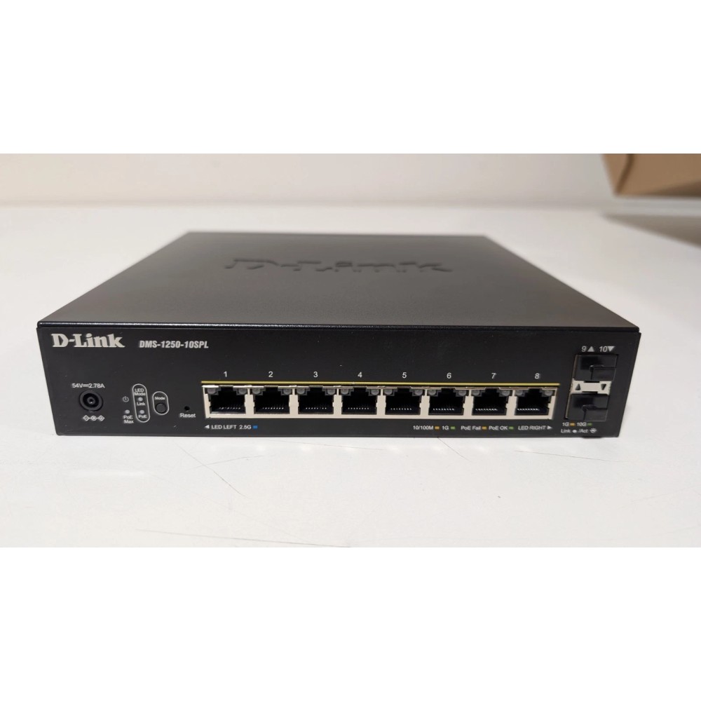 D-Link Switch Managed PoE L3 30-Port 4 SFP Ports (DMS-3130-30PS)