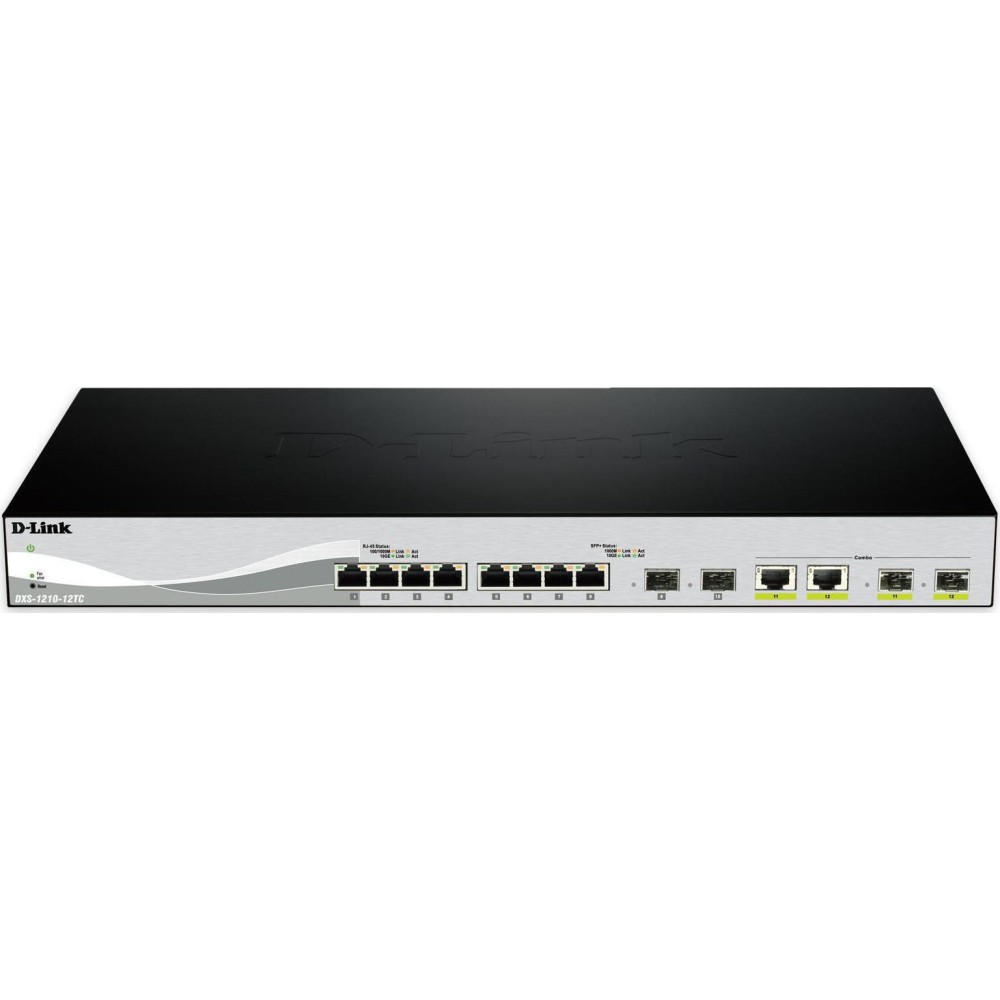 D-Link 10 Gigabit Smart Managed Fiber Switch (DXS-1210 12SC)