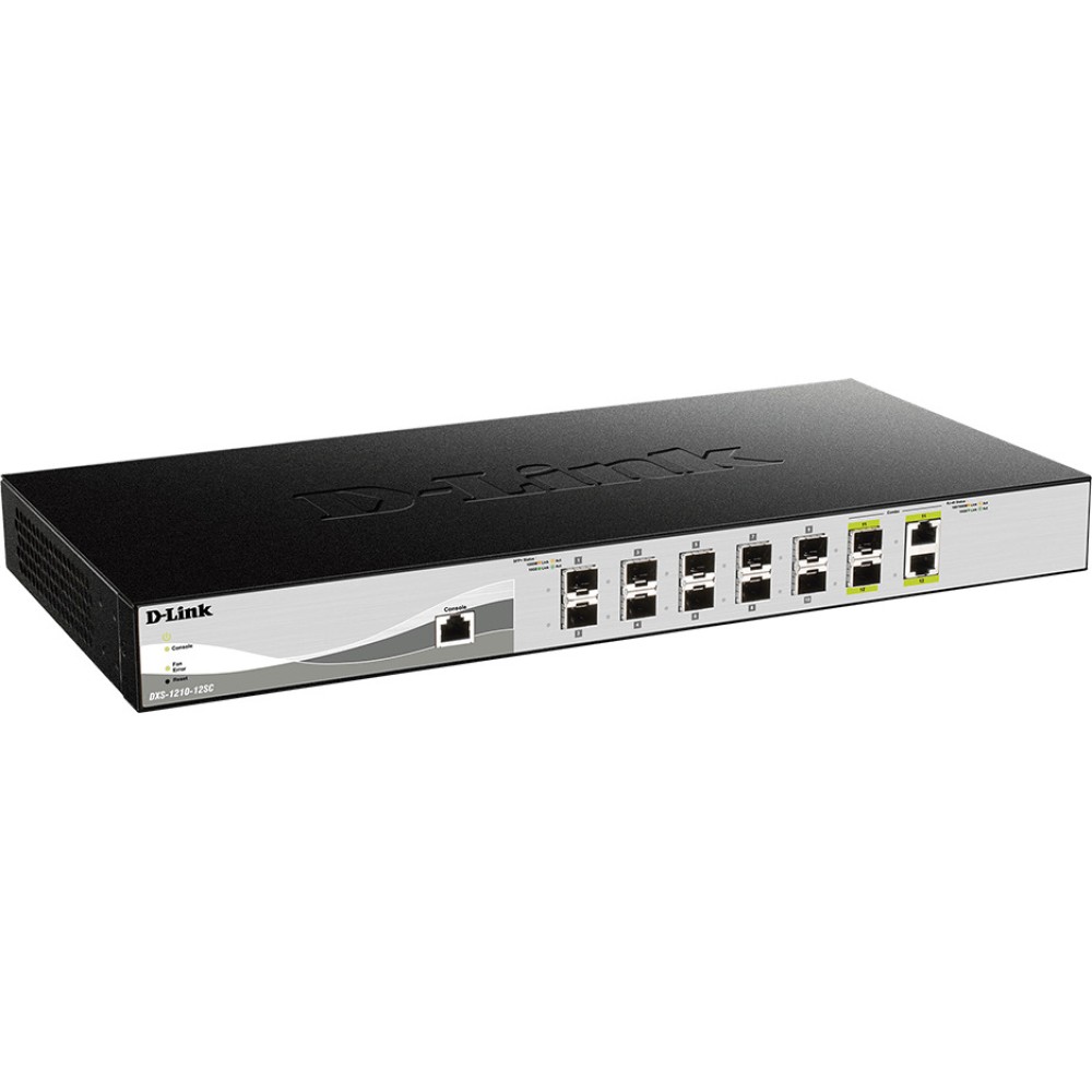 D-Link 10 Gigabit Smart Managed Fiber Switch (DXS-1210 12SC)