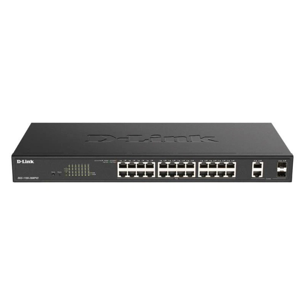 D-Link Switch 26-port Gigabit Smart Managed (DGS-1100-26MPV2)