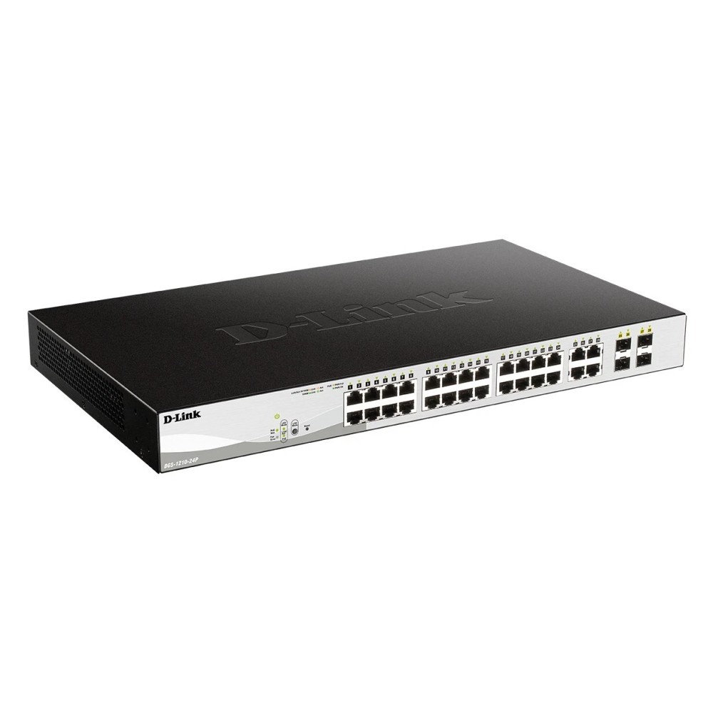 D-Link 24-port Smart+ Managed Gigabit Switch (DGS-1210-24P)