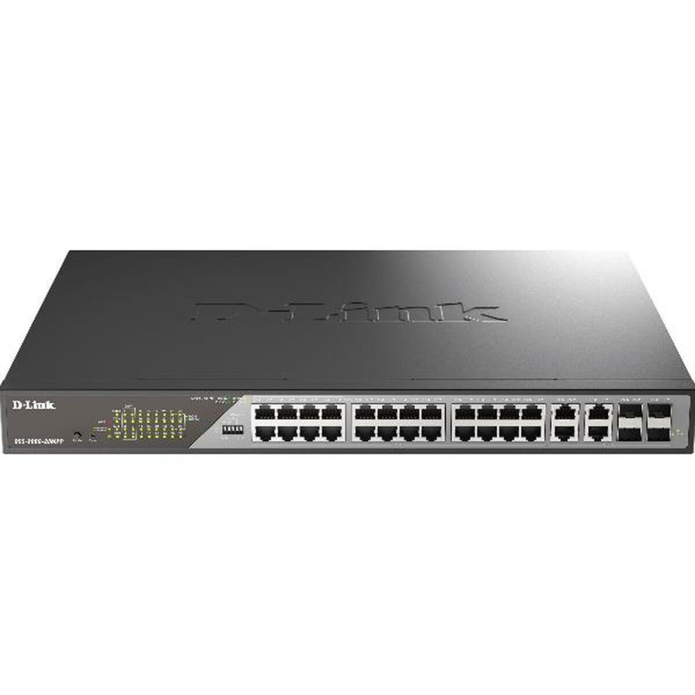 D-Link Switch Managed 28-Port PoE++ 4 SFP Ports (DSS-200G-28MPP)